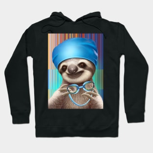 sloth with goggles Hoodie